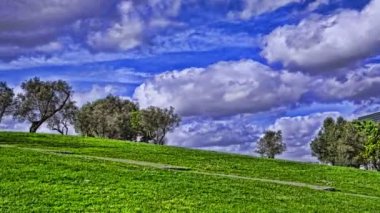 Eduardo VII park ve bahçeler Lizbon, Portekiz hızlandırılmış