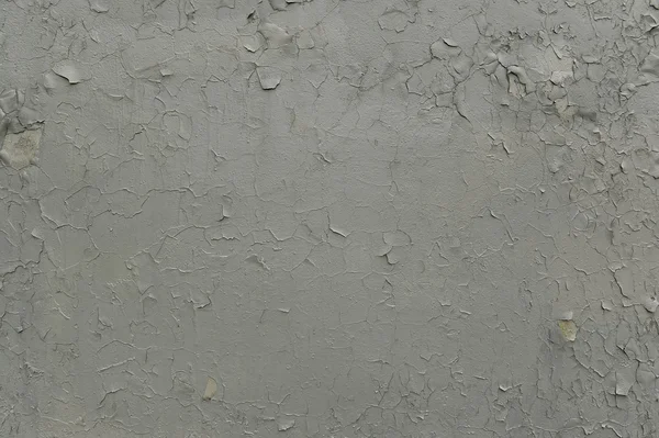 Grey Paint Peeling Off the Wall — Stock Photo, Image