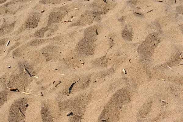 Dirty Sand on the Beach — Stock Photo, Image