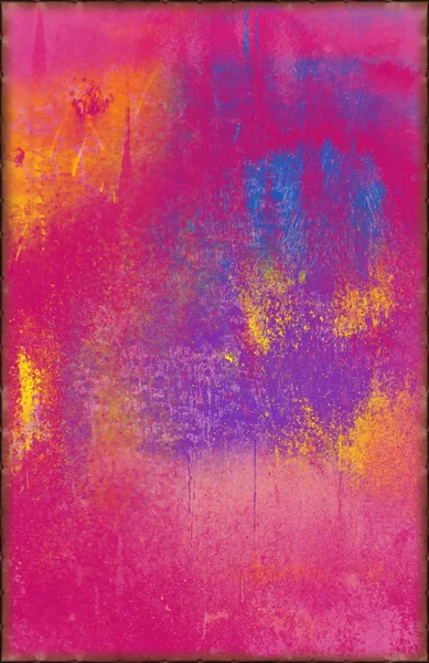 Kolorowy streszczenie tekstura z Rusty szwów wzdłuż krawędzi — Zdjęcie stockowe