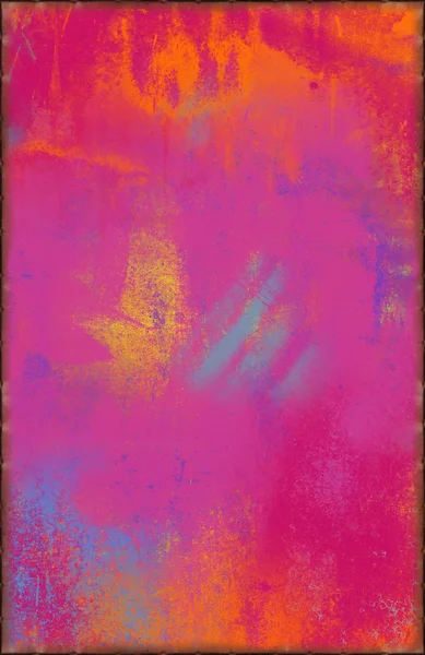 Цветная розовая текстура с ржавыми швами по краям Стоковая Картинка