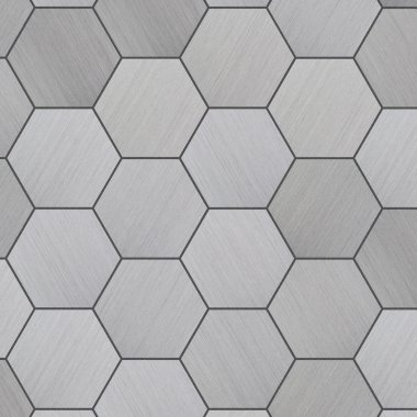 High Tech Tiled Aluminum Background clipart