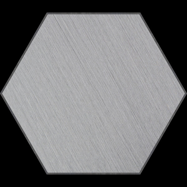 Шестиугольная алюминиевая скошенная панель с вырезкой
