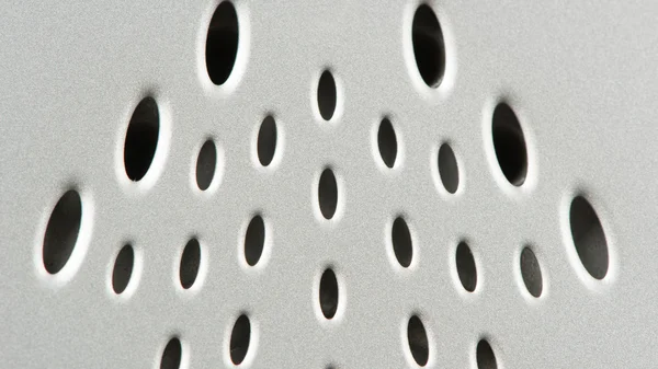 Soleplate ceramice de fier de abur cu găuri — Fotografie, imagine de stoc