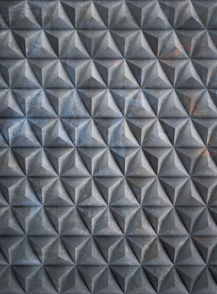 지저분한 스테인드 알루미늄 배경 — 스톡 사진