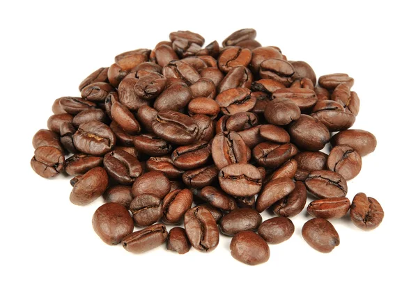 Coffee Beans Isolated on White Background — Stock Photo, Image