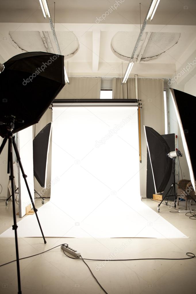 Modern photo studio