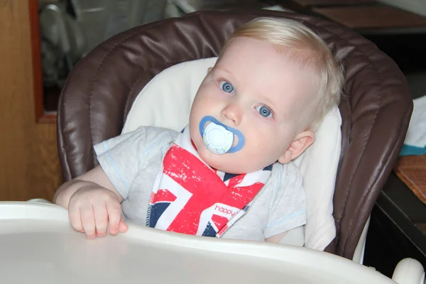 Happy baby boy at home — Stock Photo, Image