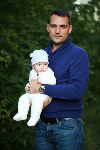 Father and his baby boy — Stock Photo, Image