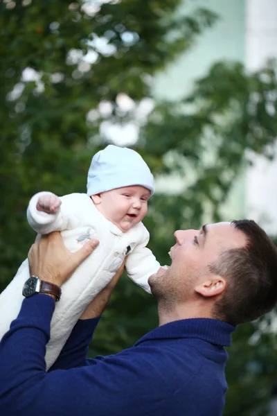 Father and his baby boy — Stock Photo, Image