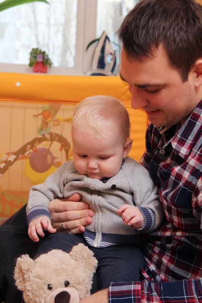 Father and baby boy — Stock Photo, Image