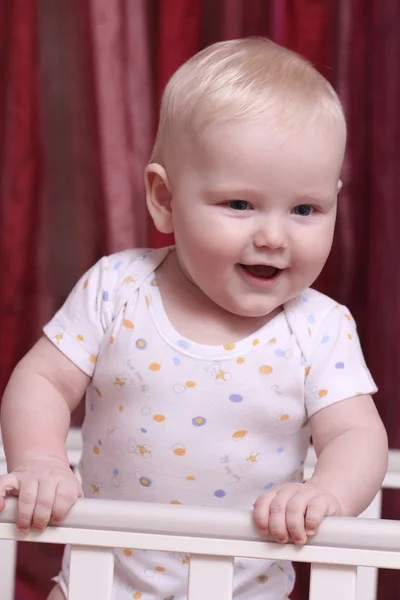Шість місяців хлопчик — стокове фото