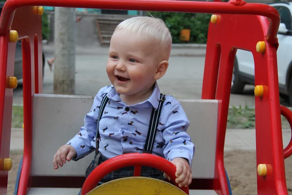 One Years old baby boy — Stock Photo, Image