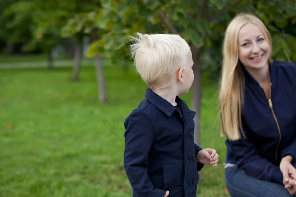 Portrait of a little boy of two years — Stock Photo, Image