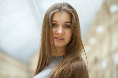 moda portre profesyonel bir model