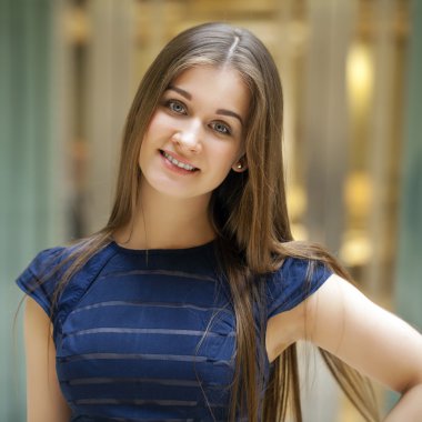 moda portre profesyonel bir model