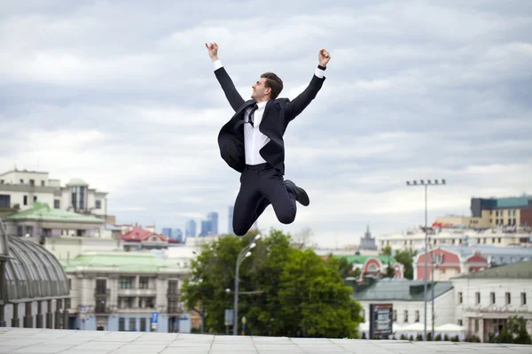 Retrato de un empresario alegre —  Fotos de Stock