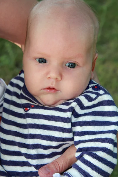 可爱的三个月大男婴 — 图库照片