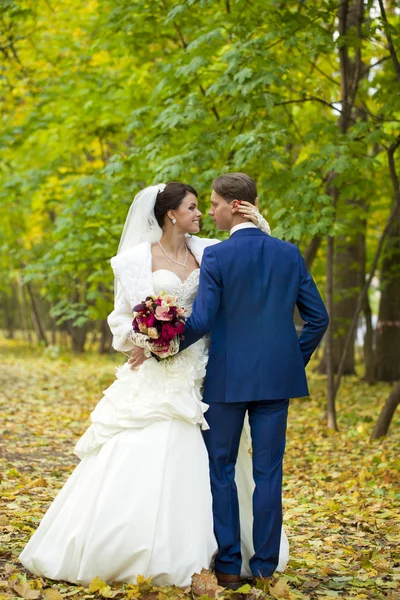 Nevěsta a ženich — Stock fotografie