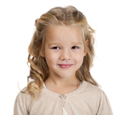 güzel liitle kız portresi 