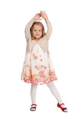 güzel liitle kız portresi 