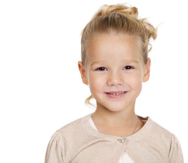 güzel liitle kız portresi 