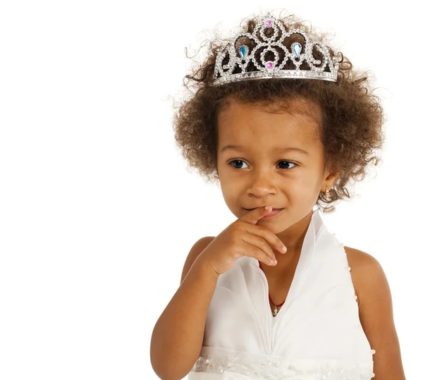 Retrato de bela menina feliz — Fotografia de Stock