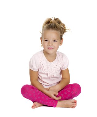 güzel liitle kız portresi 