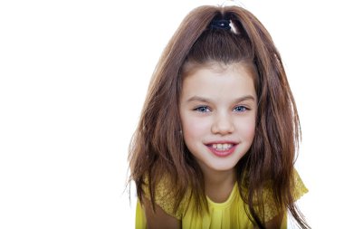 güzel liitle kız portresi 