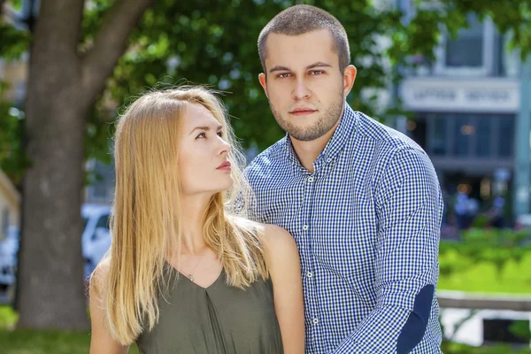 Paar liefdevolle — Stockfoto