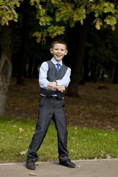 Portrait of a pretty business boy — Stock Photo, Image