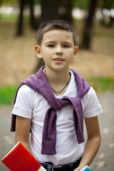 Porträt eines hübschen Jungen — Stockfoto