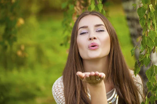 Golpe beso — Foto de Stock