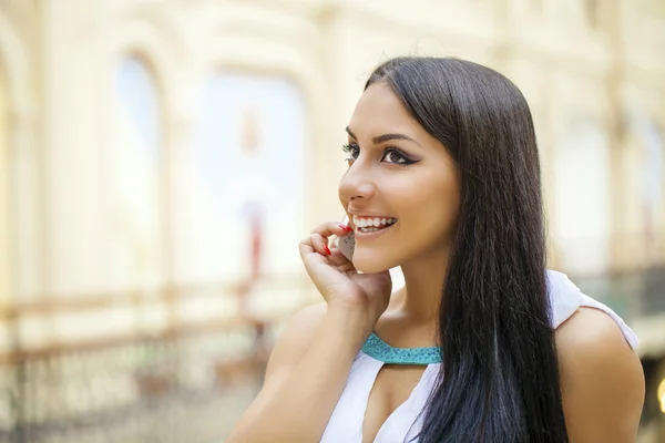 Orientální styl. smyslná Arabská žena model — Stock fotografie