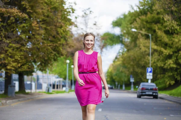 Young beautiful blonde woman — Stock Photo, Image