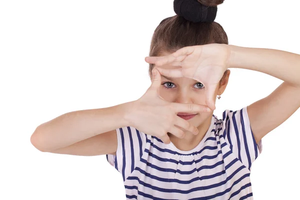 Gesture and happy people concept — Stock Photo, Image