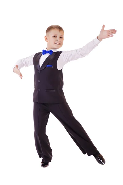 Kleiner Junge im Tanzkostüm — Stockfoto