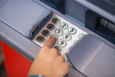 atm PIN girme-