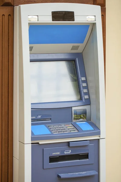 De Atm in de mall zonder mensen — Stockfoto