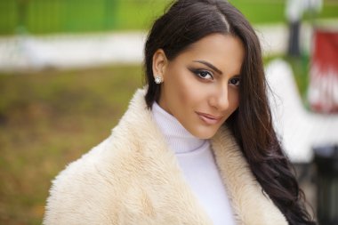 oryantal tarzı. seksi Arap kadın modeli