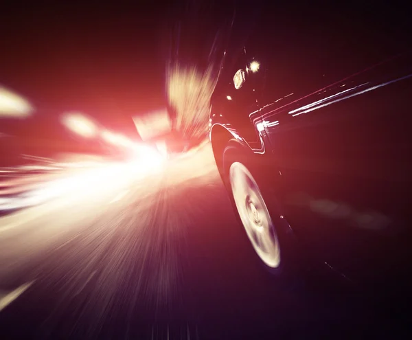 Autopista por la noche — Foto de Stock