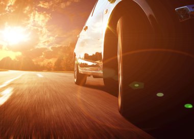 Hızlı araba Siyah araba