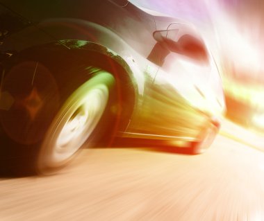 Sırayla Araba siyah