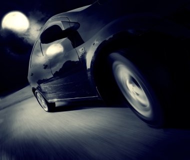 Sırayla Araba siyah