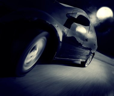 Sırayla Araba siyah