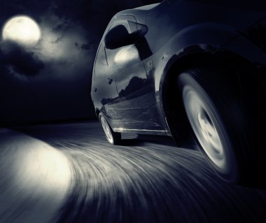 Sırayla Araba siyah