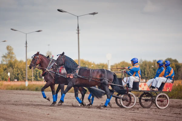 Mistrovství Ruska Ruská trojka — Stock fotografie