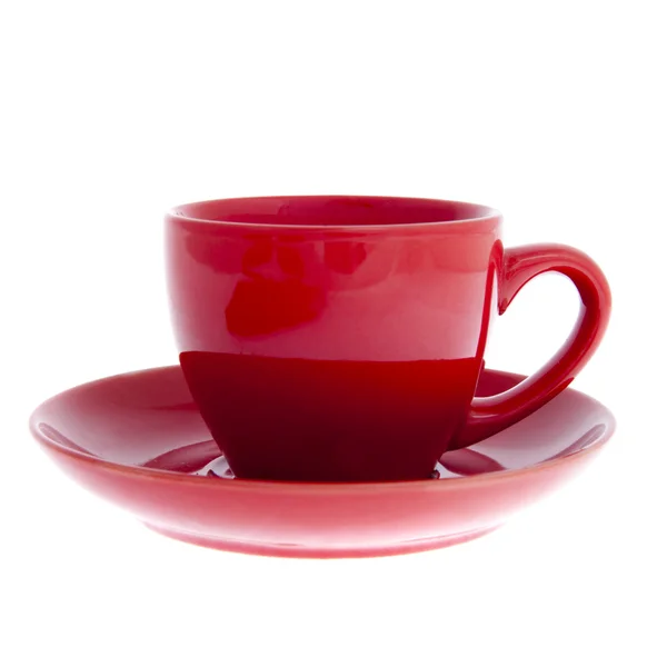 Coffee cup and saucer Stock Photo