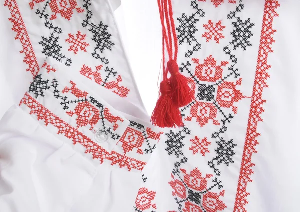 Ukrainian folk embroidery — Stock Photo, Image