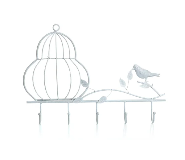 Birdcage shaped hangers or hooks — Stock Photo, Image